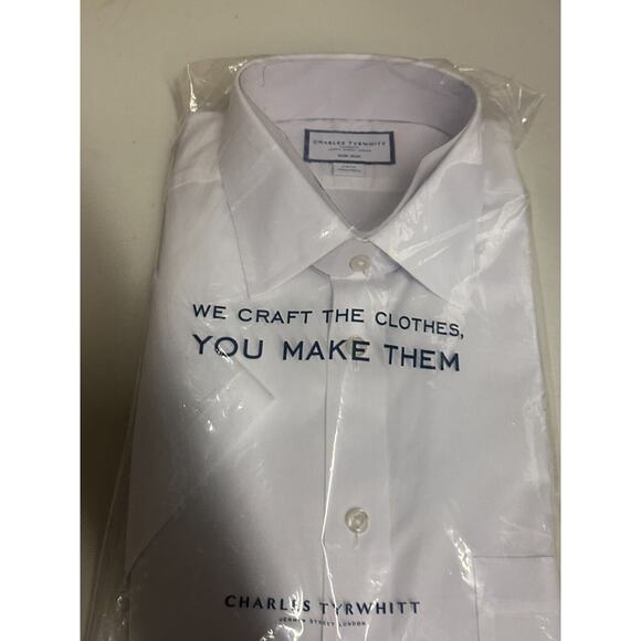 Non-Iron Poplin Short-Sleeve Shirt - Picture 4 of 5